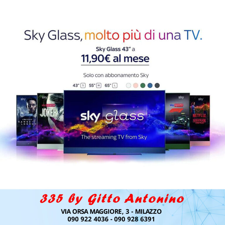 Sky Glass. Molto più di una TV