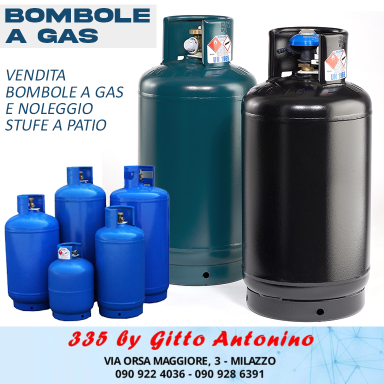 Bombole a Gas a Milazzo