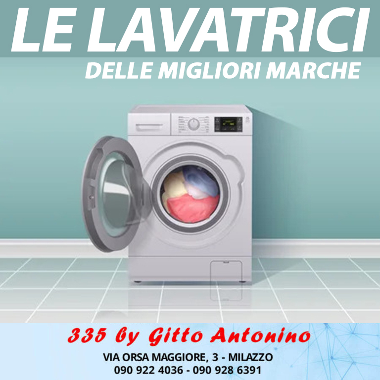 Le lavatrici delle migliori marche