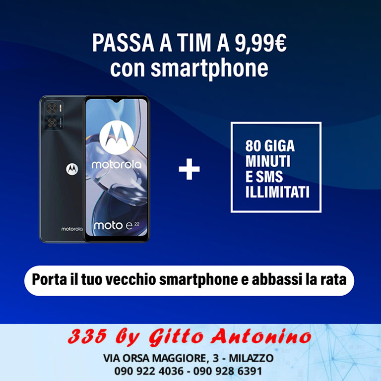 Passa a Tim a soli 9,99€ al mese