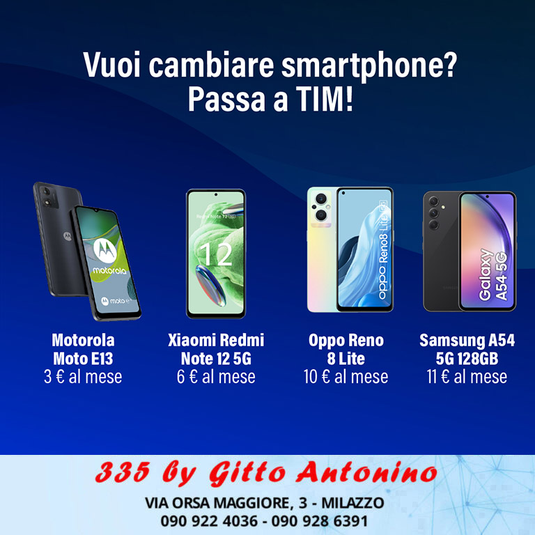 Vuoi cambiare smartphone? Passa a Tim!