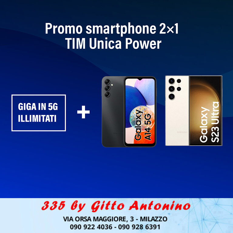 Promo smartphone 2×1